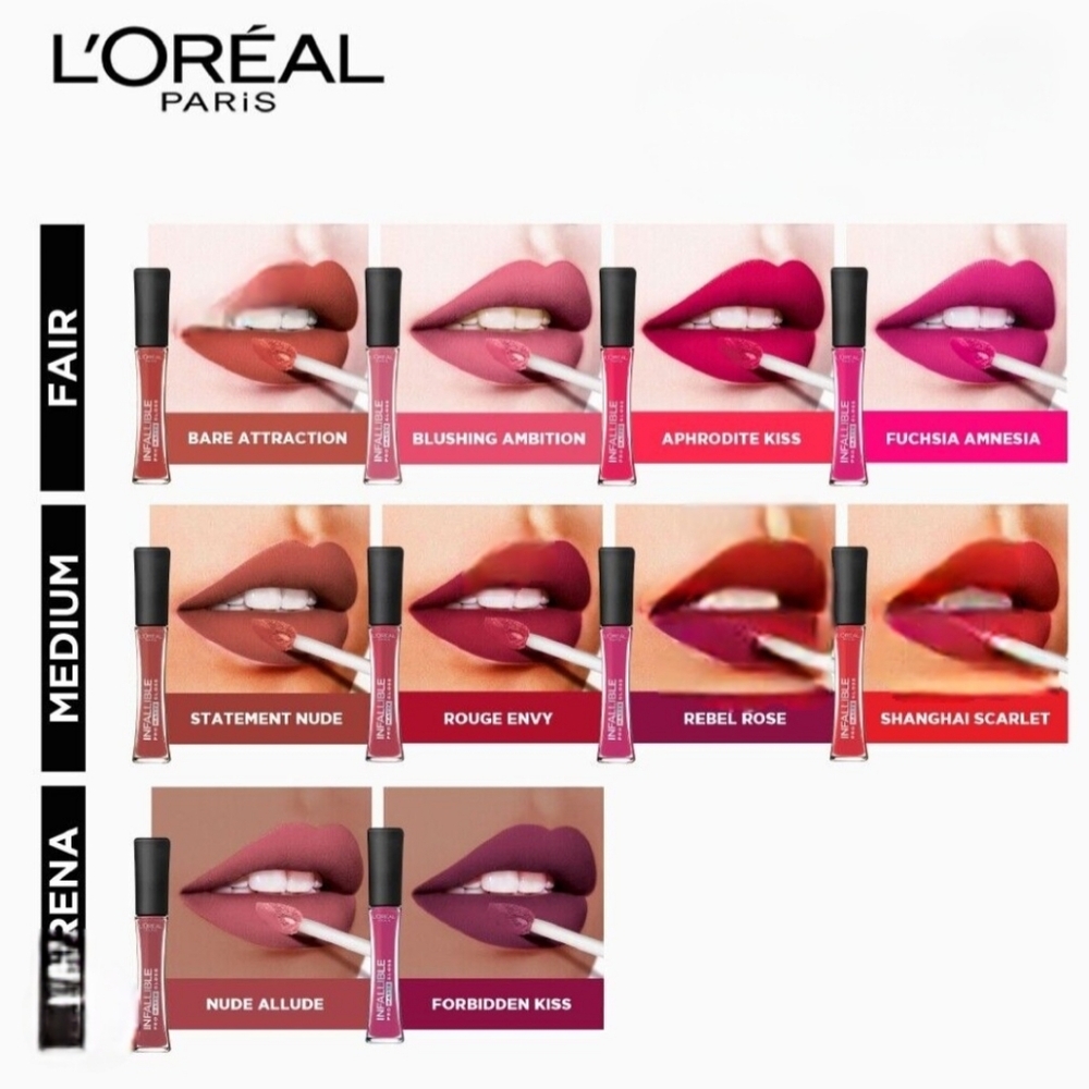 L'Oreal Infallible Pro Matte Gloss - Picture 6 of 9